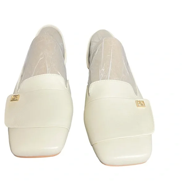 New Franco Sarto Teagan Square Toe Slingback Flats - Picture 2 of 7